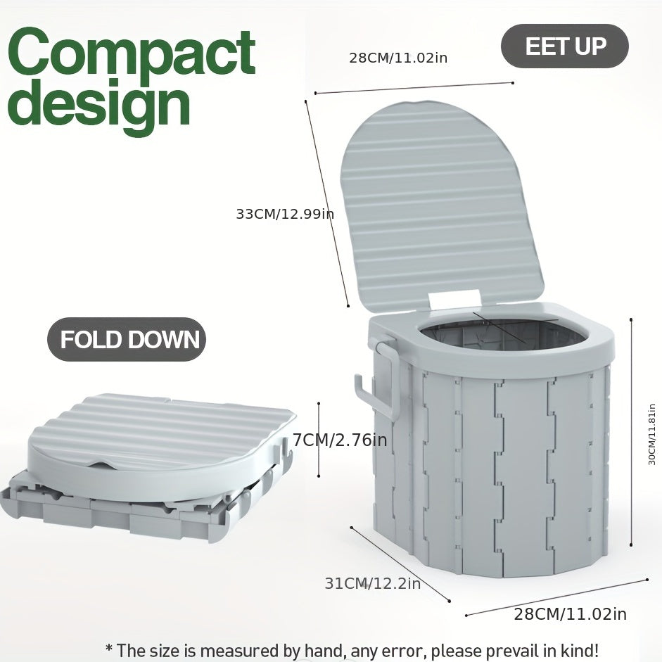 Portable Mini Toilet for Outdoor Camping & Travel