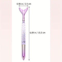 2pcs Mermaid Pens 1mm Ballpoint Pens for Home School and Office Stationery