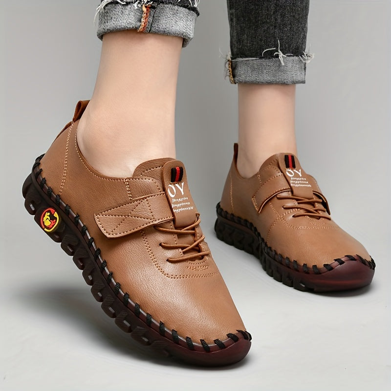 Women's Casual Soft Sole Lace Up Shoes Outdoor Sneakers