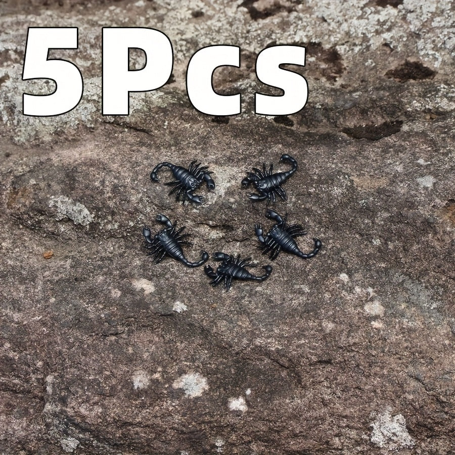 Realistic Scorpion Prank prop Lifelike Venomous Scary Sharp Pedipal