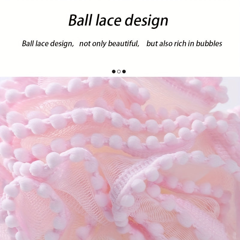 Soft Female Bath Flower Bubble Bath Ball