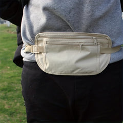 Invisible Travel Waist Bag Pouch Portable Small Fanny Pack Wallet