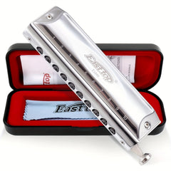 Chromatic Harmonica 40 Tones Key Of C for Beginners