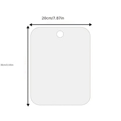 Fogless Shower Mirror for Shaving - Wall Hanging Bathroom Mirror