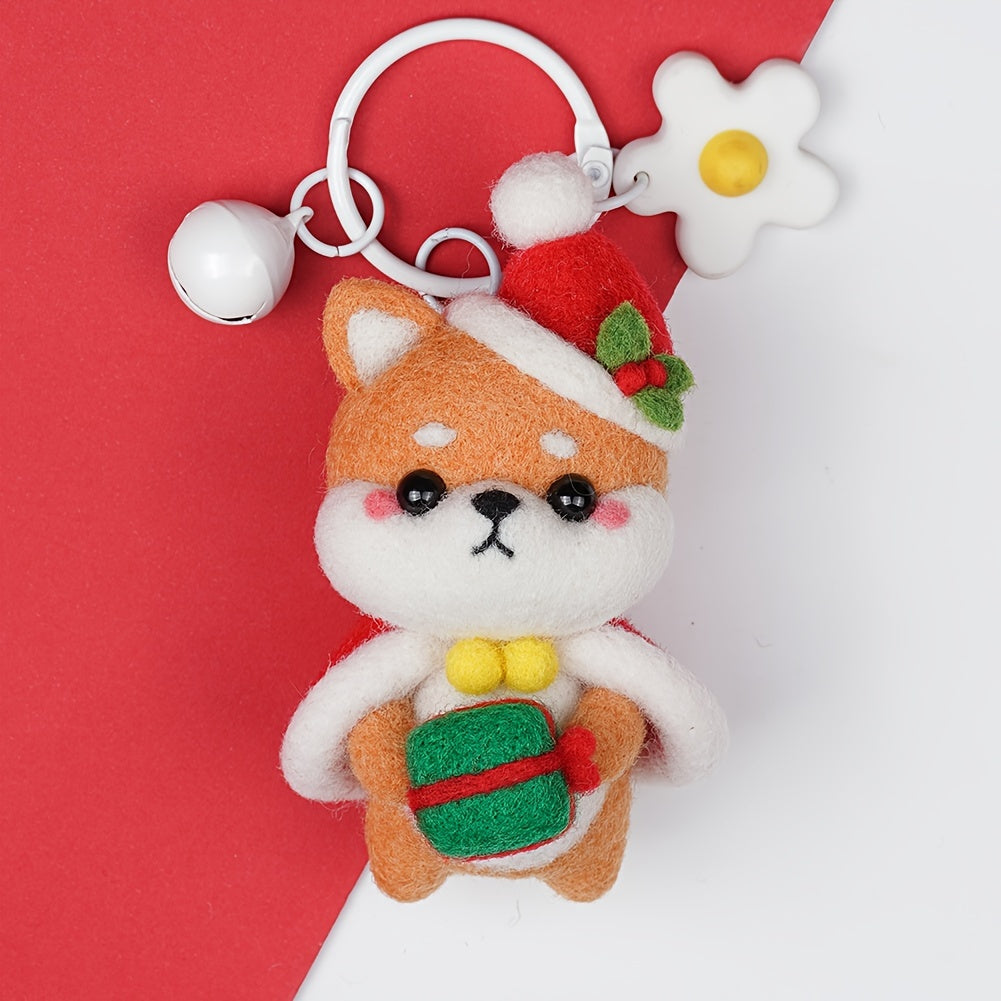 Christmas Needle Felting Kit DIY Material Pack