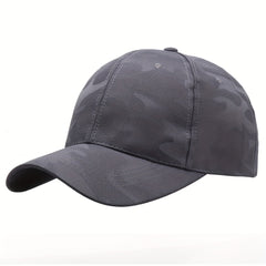 Men's Camo Baseball Cap Adjustable Sunhat Sport Headdress