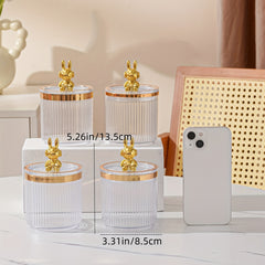 Robot Sugar Jar Decorative Candy Snack Jar for Weddings Birthdays Parties