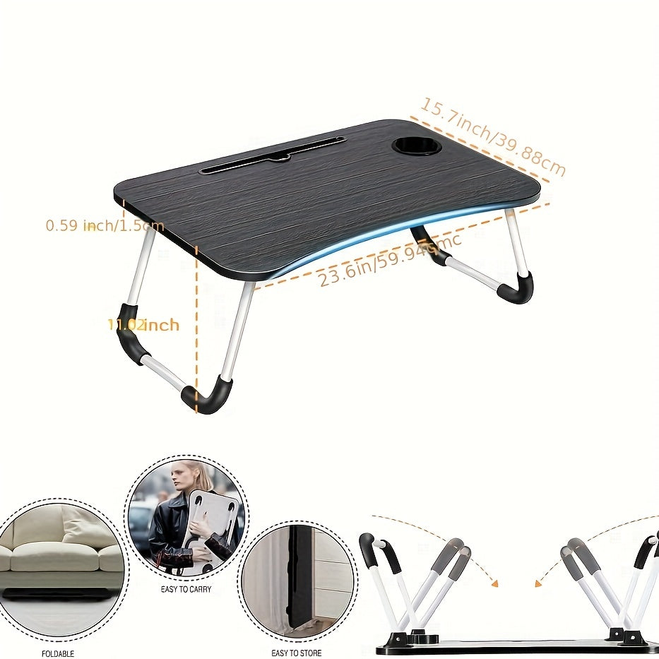 Foldable Study Table For Dorms Portable Computer Desk