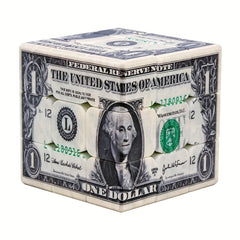 1pc Speed Cube with Unique 1 Bill Infinite Magic Puzzle ABS Resin