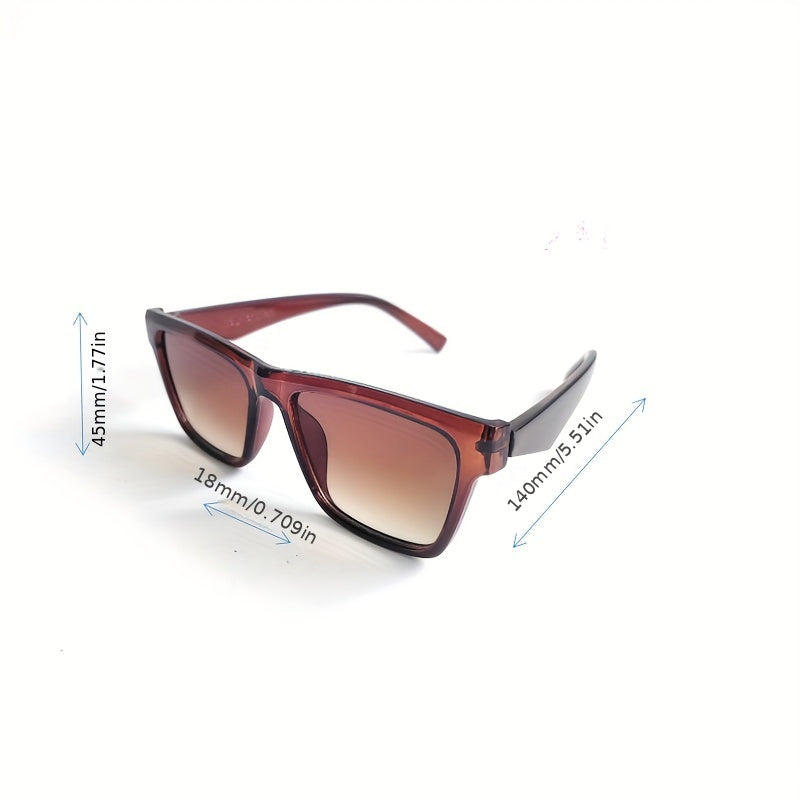 Men's Large Frame Sunglasses Unisex Shopping Driving Summer Beach Party Vacation