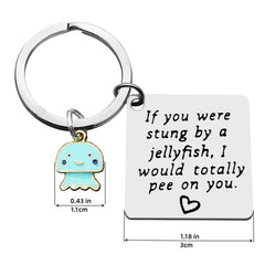 True Friendship Keychain Teen Jewelry Gift Funny Friendship Gift