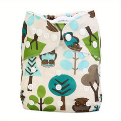 Reusable Cloth Diapers for Baby with Washable Design