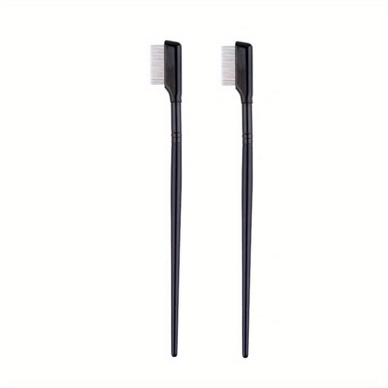 Metal Eyelash Brush Grooming Separator for Flawless Mascara Application