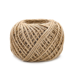 82ft Natural Jute String for Crafts DIY Picture Display Festive Twine