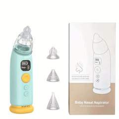 Travel-friendly Electric Nose Hair Trimmer & Snot Sucker with Melodies & Light