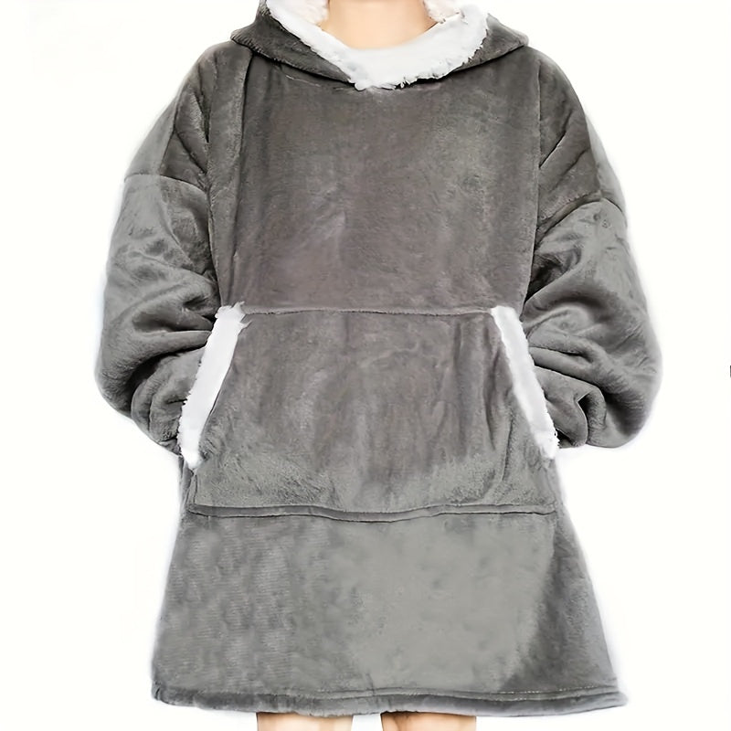Oversized Wearable Blanket Hoodie for Women and Men