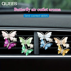 Car Vent Clip Decoration & Air Freshener Tablet Aromatherapy