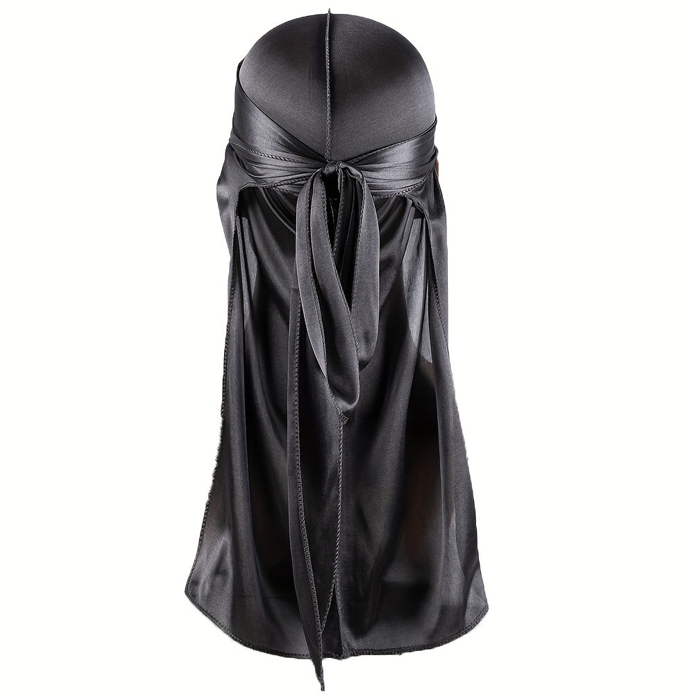 Unisex Silky Plain Head Wrap Outdoor Riding
