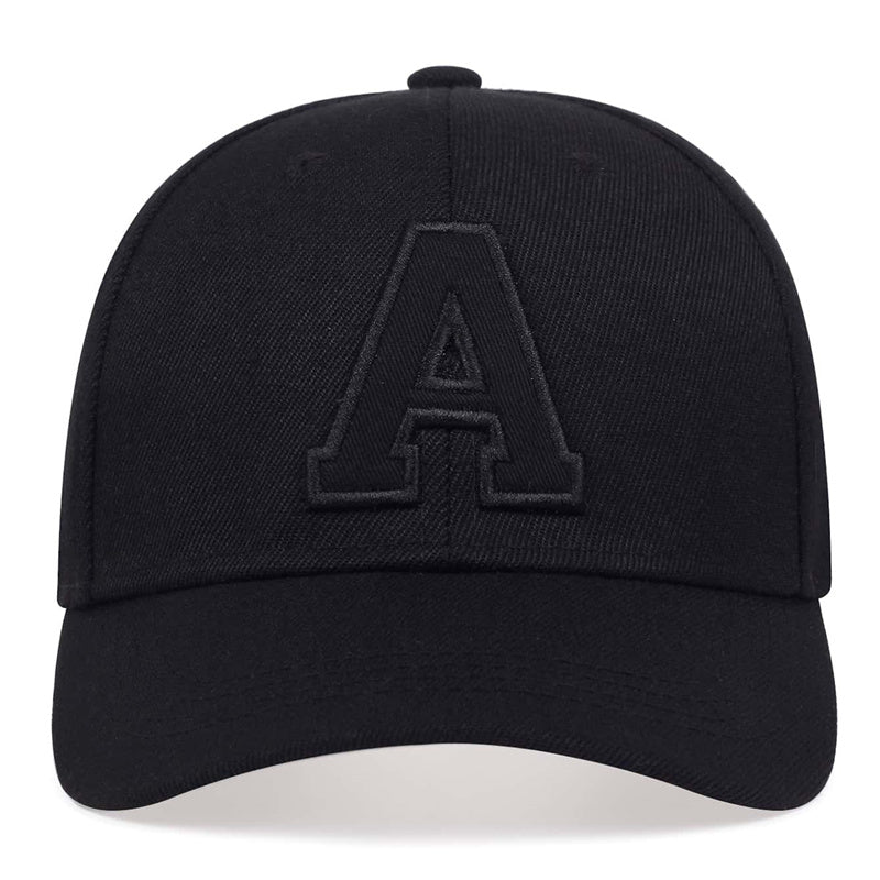 Men's A Letter Patch Baseball Cap