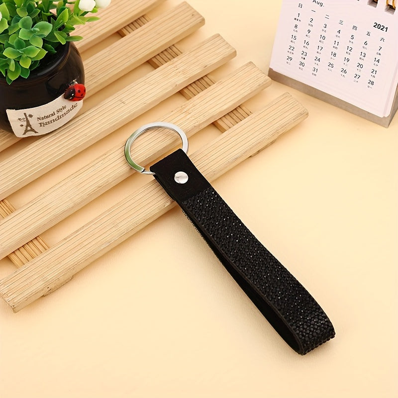 Keychain Rope Webbing Wristlet Unisex Couple Style Gift Pendant