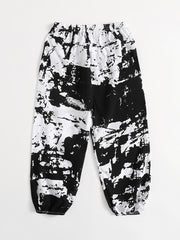 Parent child Pants Bloomers & Graffiti Print For Winter