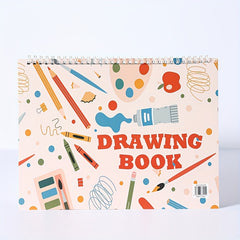 Art A4 Thick Ruled Sketchbook Top Spiral Binding