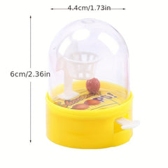 5pcs Mini Basketball Games For Kids Party Favors Handheld Basketball Game