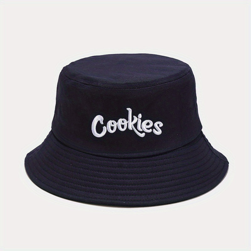 COOKIES Bucket Hat Outdoor Sun Cap Packable Travel Beach Hat
