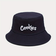 COOKIES Bucket Hat Outdoor Sun Cap Packable Travel Beach Hat