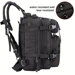 30L Outdoor Backpack Waterproof Camouflage Army Camping Hiking Rucksack