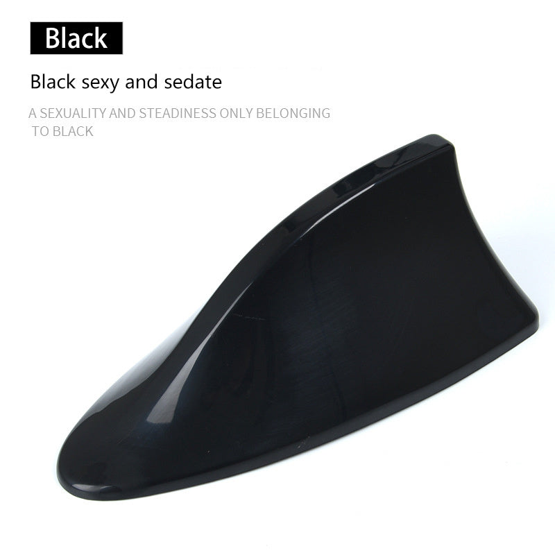 Car Modified Shark Fin Roof Fin Antenna Decorative Perforation Accessory