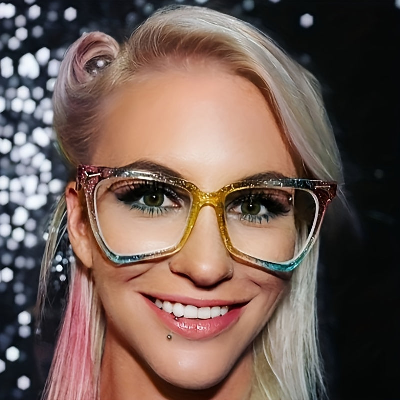 Y2K Irregular Frame Sunglasses Gradient Lens UV400