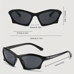 Men's Y2K Sunglasses for Street Photography Holiday Party