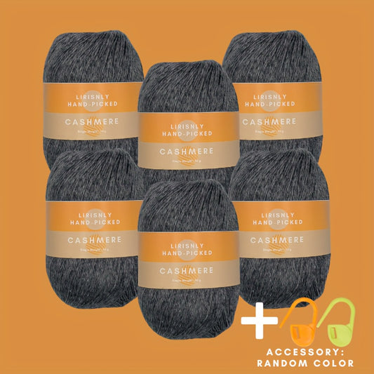 6pcs High Cashmere Thread 60 Cashmere 20 Acrylic 20 Viscose