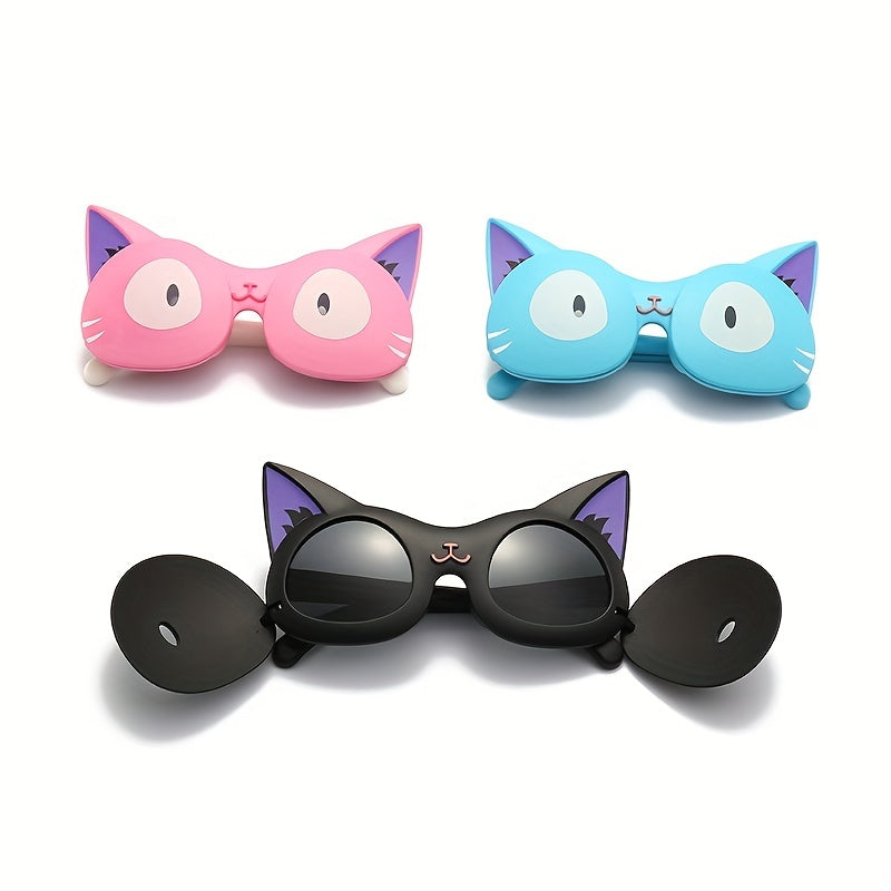 Kids Cat Glasses Cartoon Polarizer Sunglasses