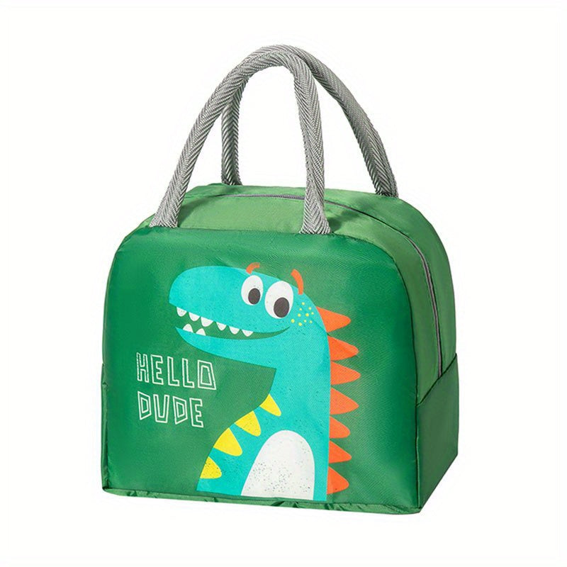 Cartoon Bento Bag Portable Lunch Bag Thermal Insulation Lunch Box Bag