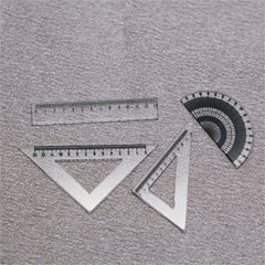 Dollhouse Plastic Ruler Model Accessories Realistic Learning Supplies