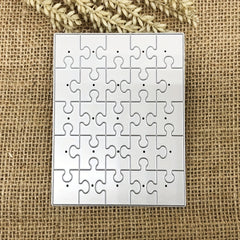 Square Frame Puzzle DIY Metal Embossing Cutting Die