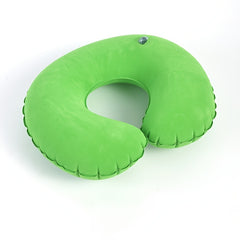 1pc Inflatable U Shaped Pillow for Outdoor Travel