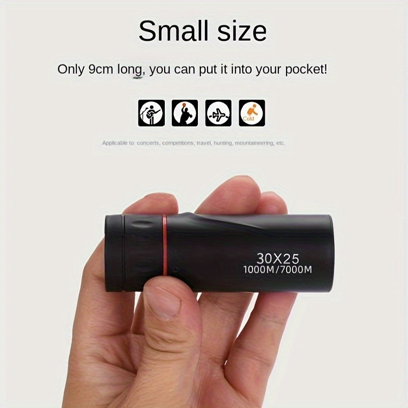 HD Monocular Telescope High Power Long Distance Viewing for Smartphone