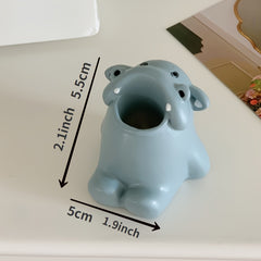 Cartoon Animal Toothbrush Holder - Kids Bathroom Storage Rack