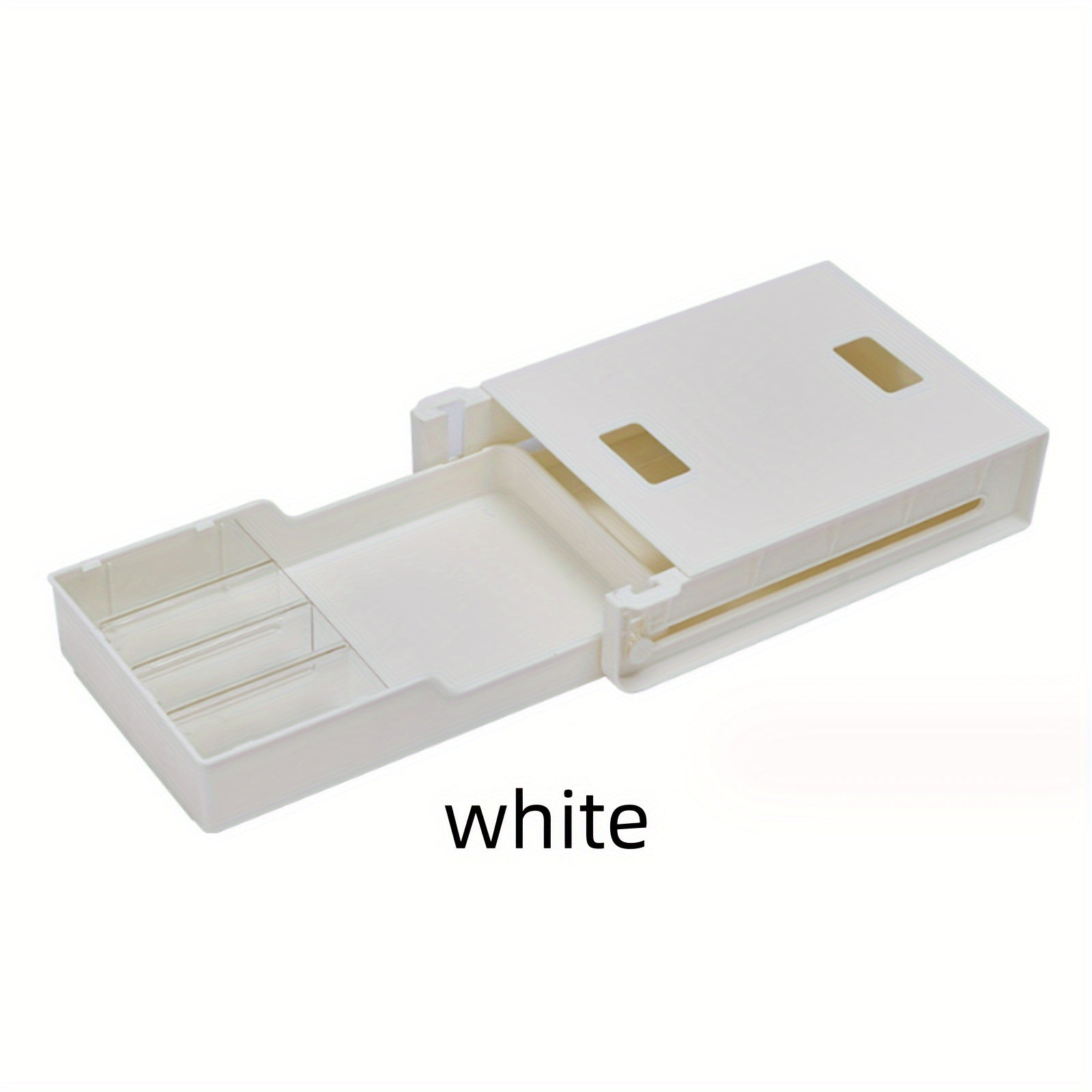 Hidden Pen Box Table Drawer Wall-mounted Desktop Stationery Box