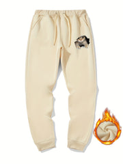 Cat Pattern Casual Graphic Joggers Men s Sweatpants