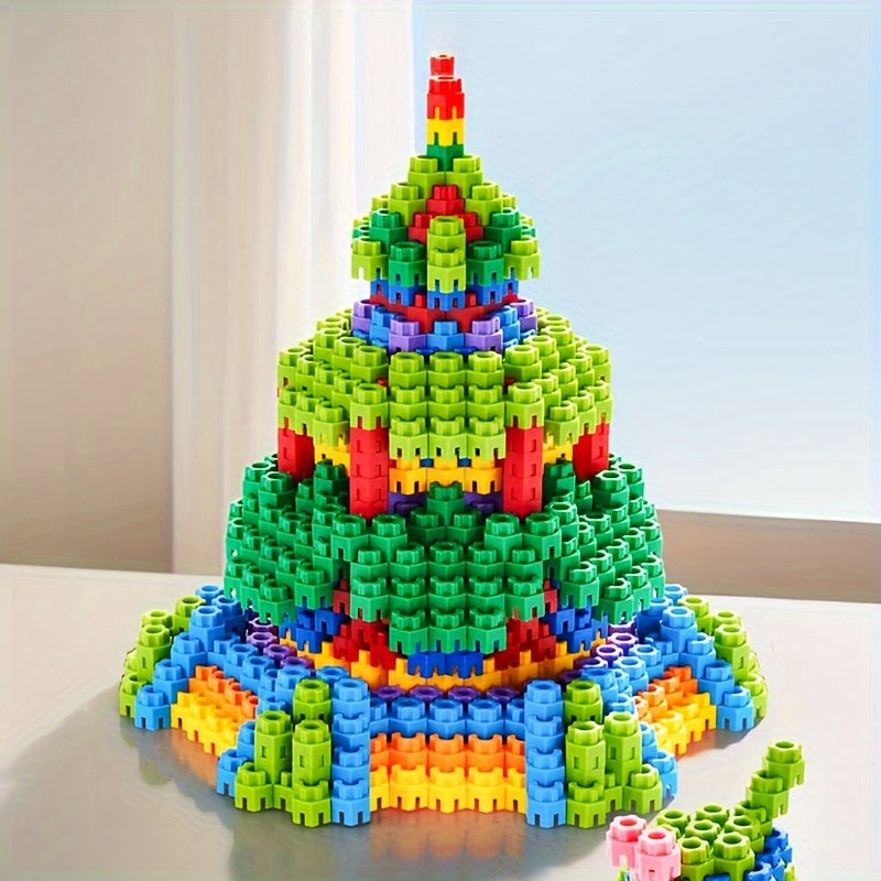 300pcs Hexagonal Building Blocks Set