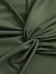 Sexy V Neck Twist Front Tank Top Sleeveless Solid