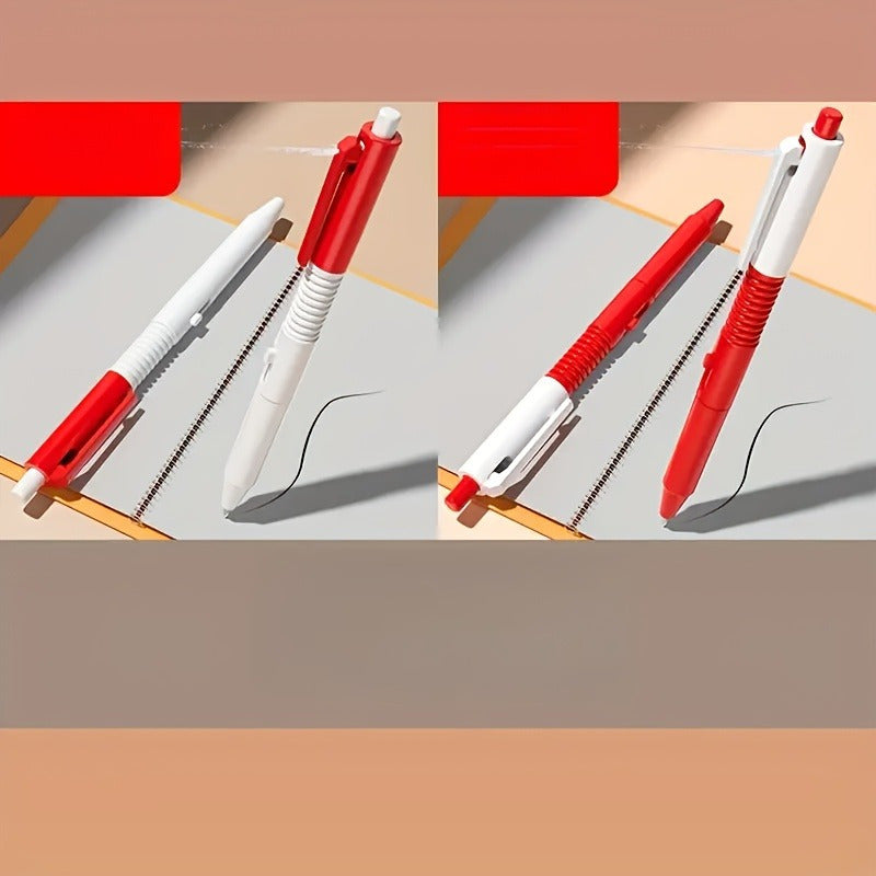 Magic Spray Pen Prank Toy Camouflage Cap Spray Effect Orange Red PVC Material