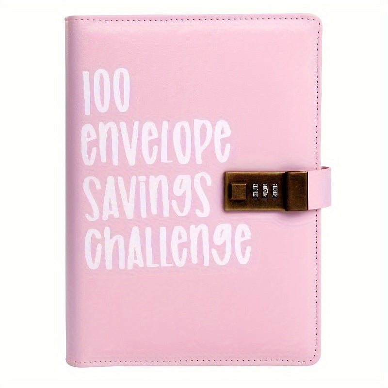 100 Envelopes Challenge Binder Password Lock