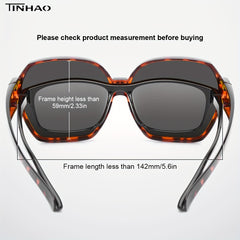 TINHAO Square Polarized Fit Over Sunglasses