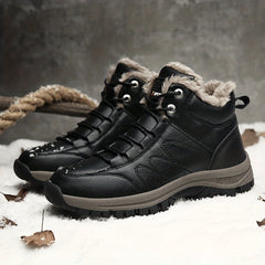 Men's Snow Boots Outdoor Hiking Shoes Non Slip Wear Resistant Shoes