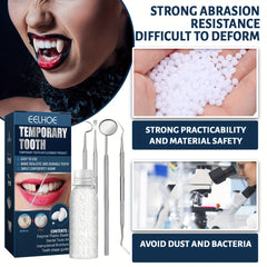 Denture Repair Kit Temporary Teeth Repair Material - Easy Repairs